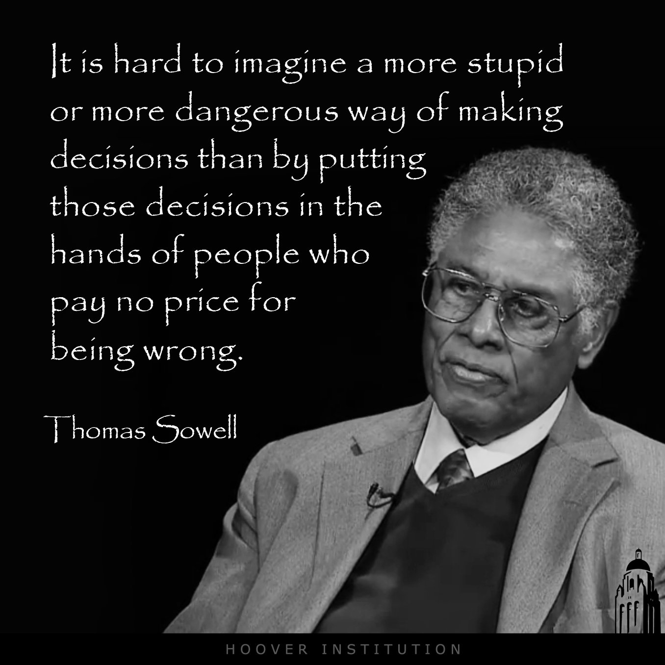 Hoover Institution on X: ""It is hard to imagine a more stupid or more dangerous way of making decisions..." https://t.co/HKcuqlxoIr" / X
